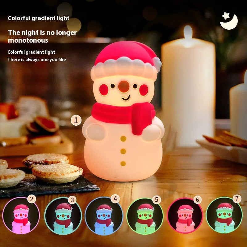 Cute Snowman Night Light